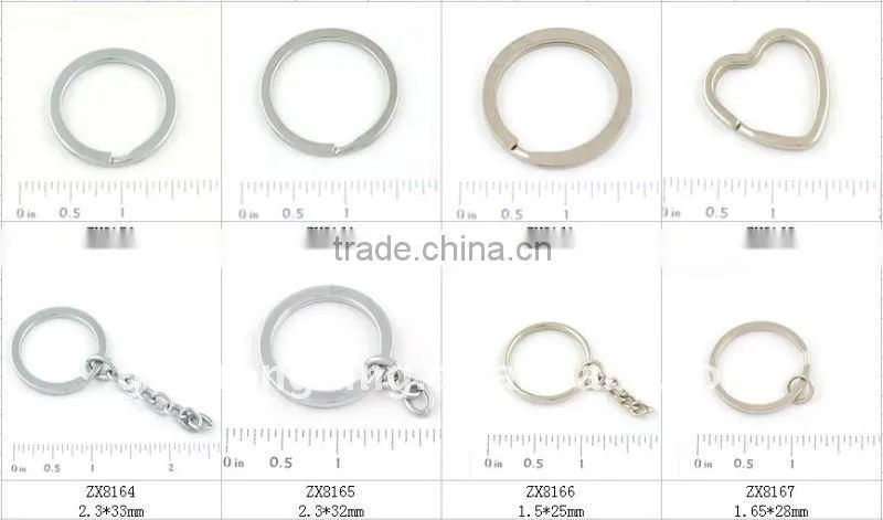 Fancy Metal Key Tags Findings