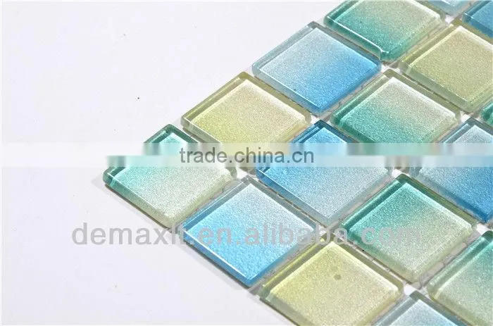 European Style Brown Crystal Glass Strips For Wall Decoration Make In China