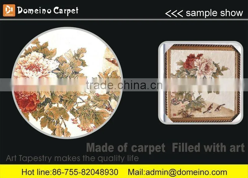 handmade silk tapestry carpet