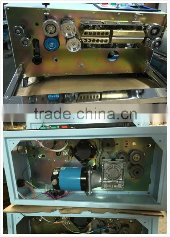 Continuous small plastic bag sealing machine with ink printing