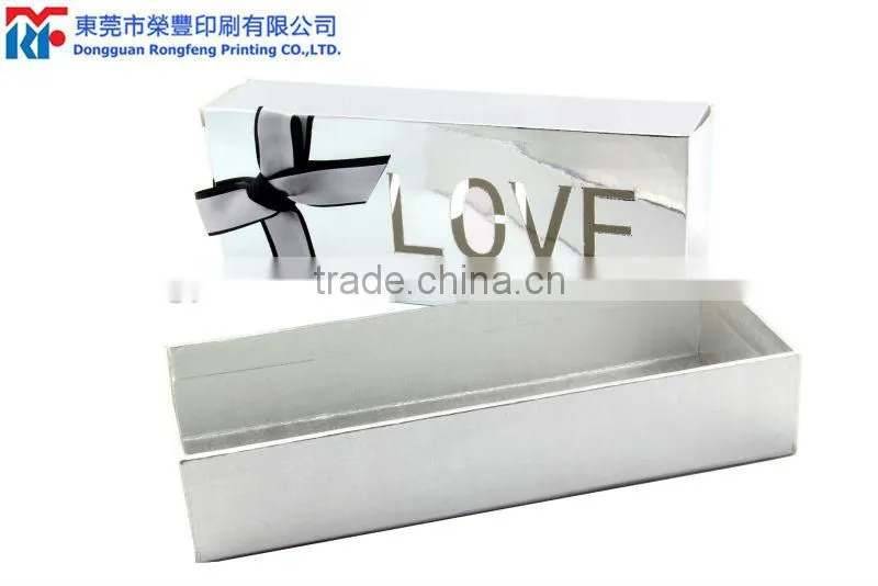 Simple design see through folding box