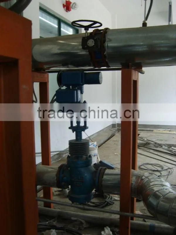 high temperature flow control valve for building heat exchanger application