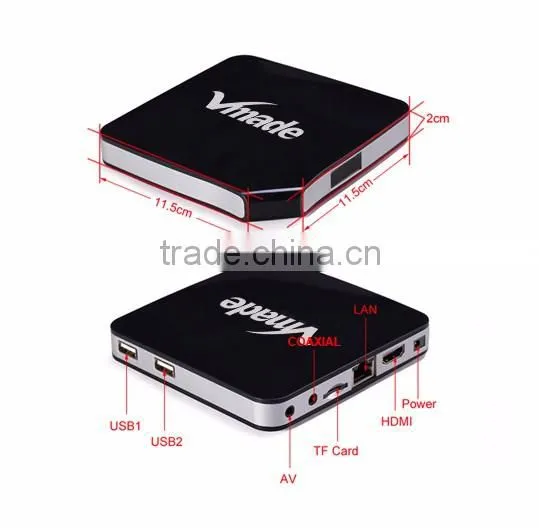 Amlogic S805 vmade Android t quad core Android 4.4 set top box
