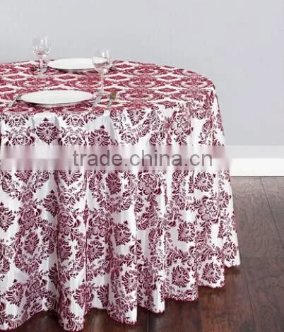 Jacquard Tablecloth in Various Colours, Shapes & Sizes