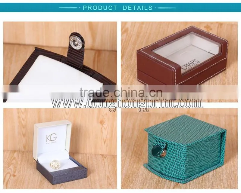 Customized wholesale elegant luxury ring box