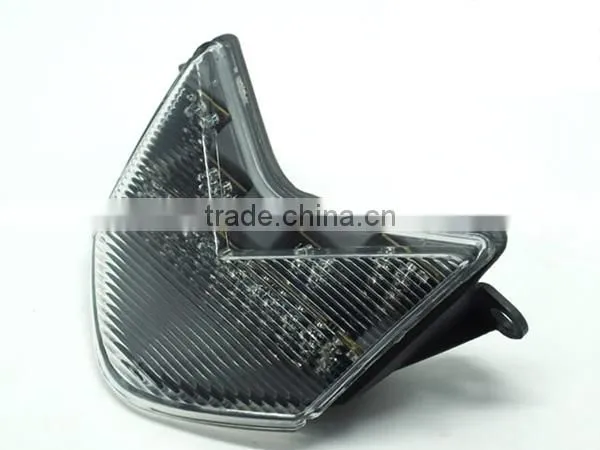 clear rear tail lights/Motorcycle LED tail light for Kawasaki ZX636 05-06 2006-2007 ZX10R 2005-2006 Z750S