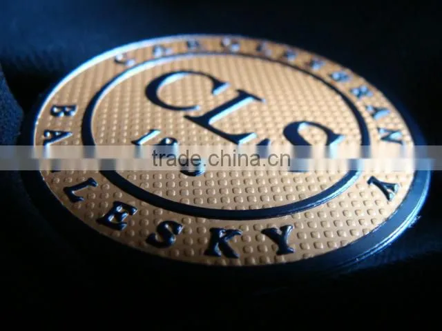 High quality custom made metal logo charms
