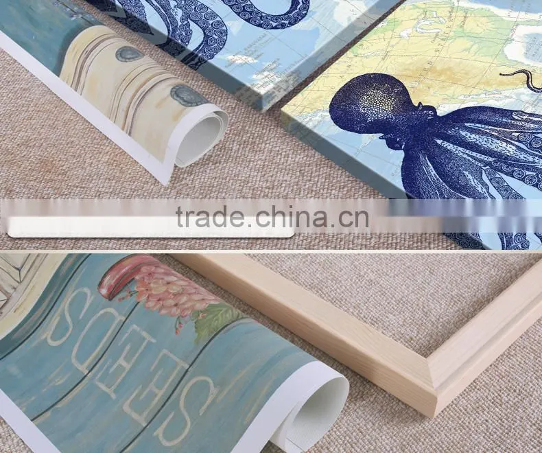 Oil paintings reproduction canvas prints bule sea paintings canvas