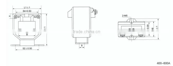 LMZ3(D)-0.66 electric current transformer 0.66kv