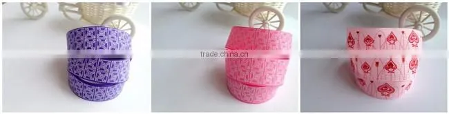 Wholesale Custom Print Satin Ribbon, Printed Grosgrain Ribbon