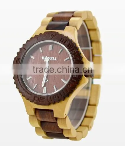 Fashion Quartz Wood Watch for men 2016