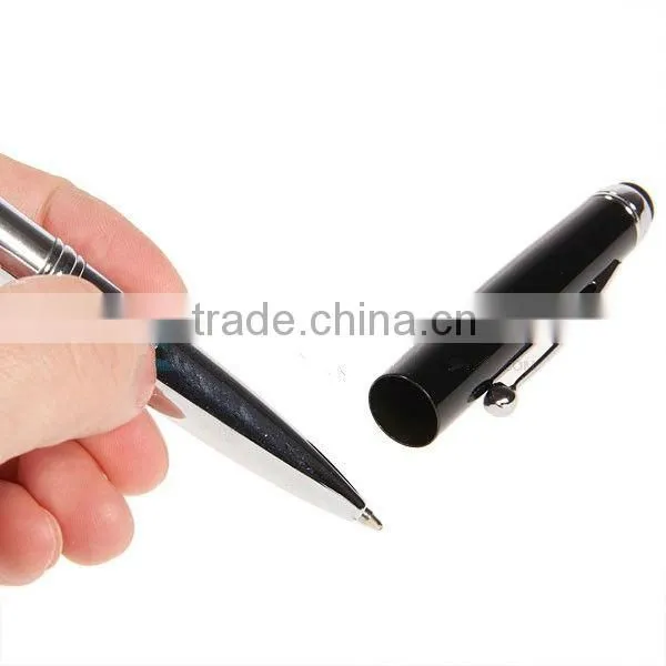 3 in 1 LED touch screen styus ball pen capacitive pen