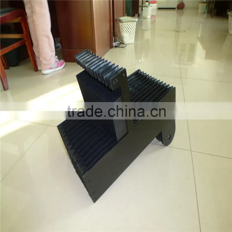 accordion cnc covers flexible nylon bellows cover waterproof fireproof anti-corrosion