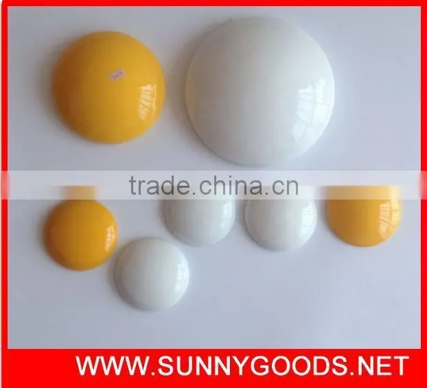 diameter 10cm road safety white ceramic stud reflective marker