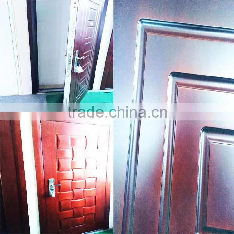 solid engineering wood door frame armored entrance arch gate bullet proof flush door