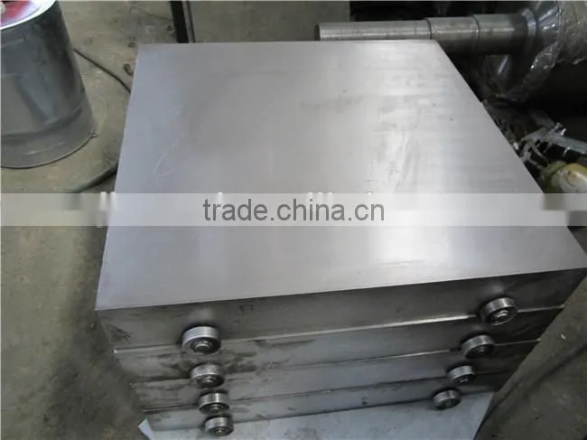 Rubber tile press with moulds/rubber floor tiles making machine with molds