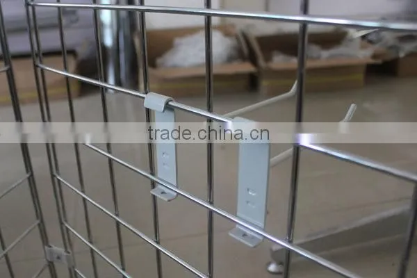 Metal hanging hook for gridwall&mesh wall