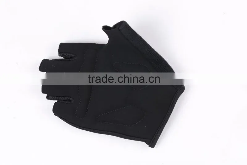 Hot selling promotional fast dry silicon printing cycling gloves