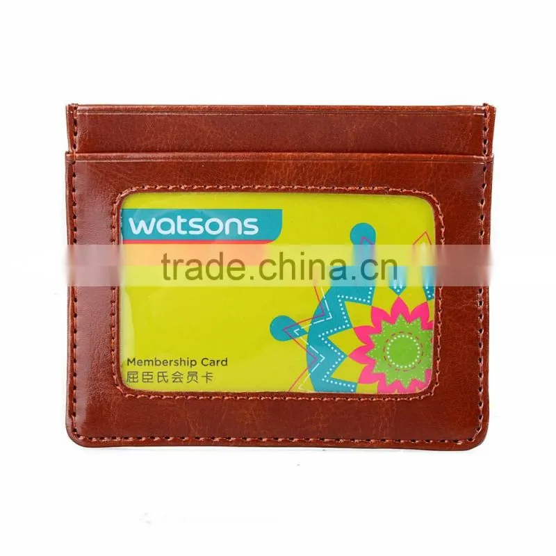 Cheap Leather ID Card Case, Cheap Leather Credit Card Holder