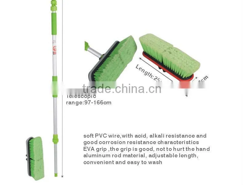 China BSCI telescopic water flow through brush