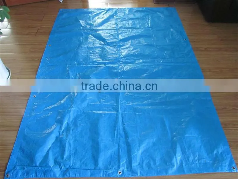 Laminated PP Woven Fabric Strip blue/white new brand