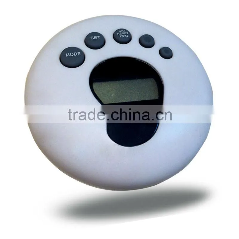 High precise round shaped pedometer with Led light
