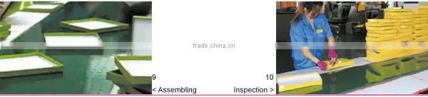 portable folding corrugated box with clear pvc window