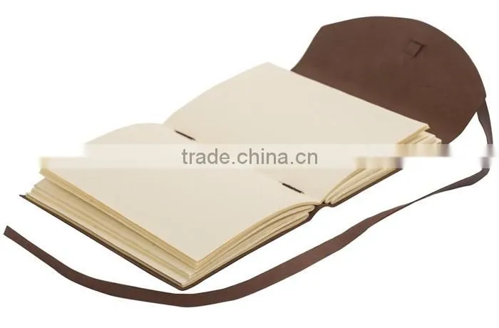 Wholesale Handmade Genuine Leather Journal Diary with Strap Clasp