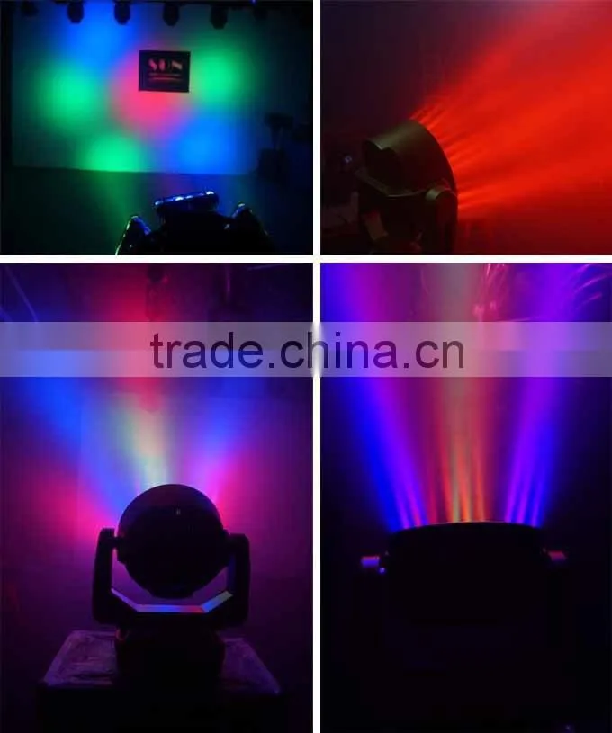 super storm led wash effect 3 in 1 rgb colour mixing hot sale stage moving head light