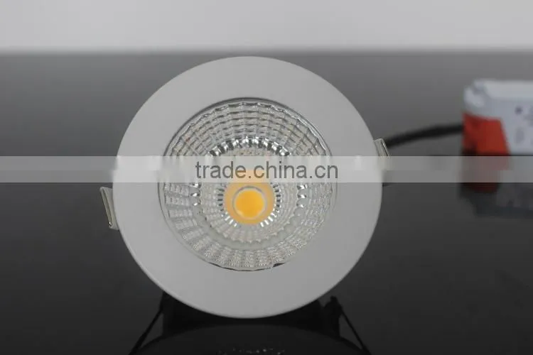 Modern Decorative Non-glare Beam Angle 30 Degree Aluminum Body 15W COB LED Down Light