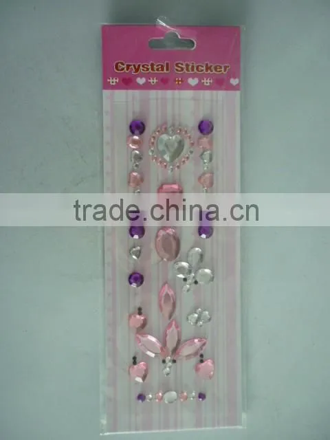 jewels and rhinestones decoration stickers
