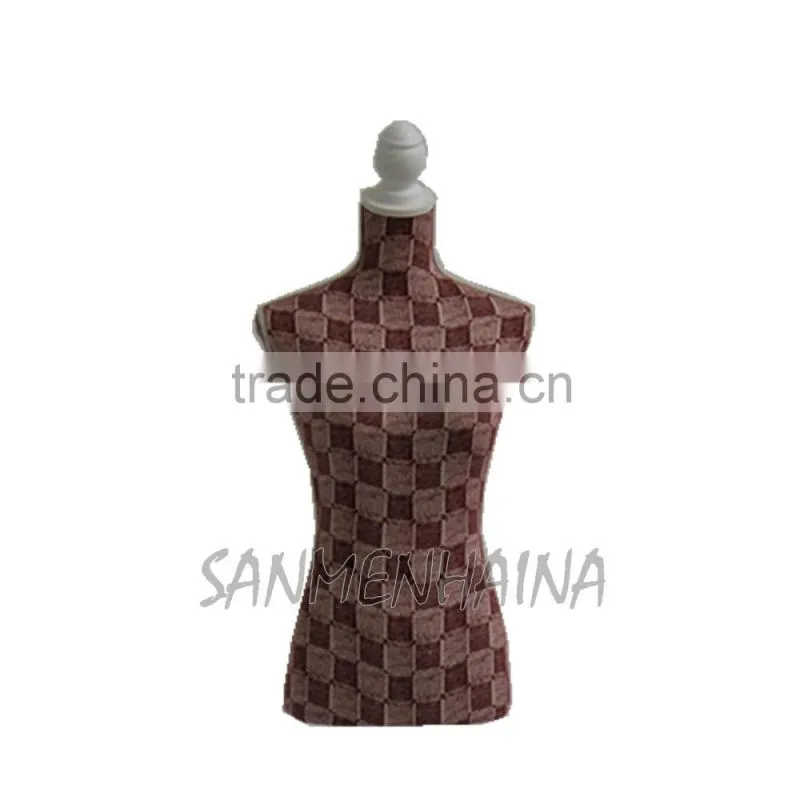 red square printing elastic fabric Female Mannequin