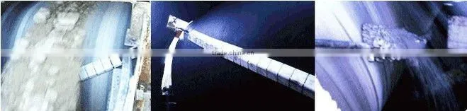 Excellent cleaning performance ceramic belt cleaner scraper