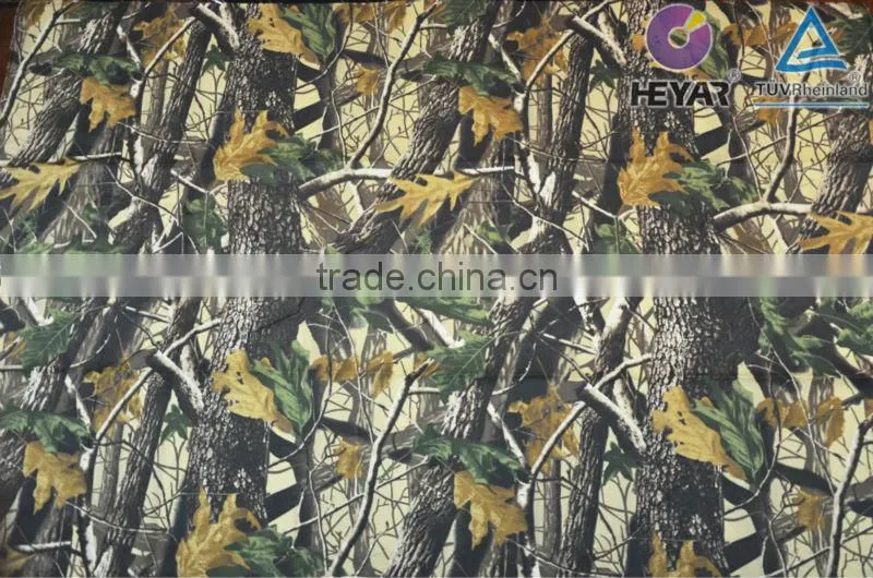 Forest Camo Print Custom Printed Fabric