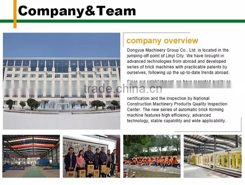automatic brick production line QT4-15C hydraulic concrete brick making machine