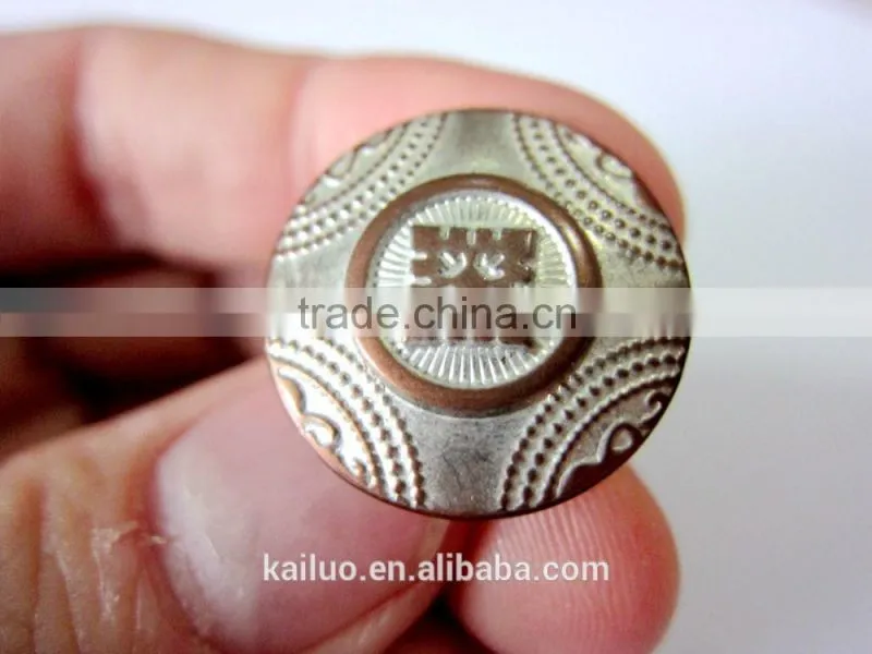 brass jeans button for man jeans