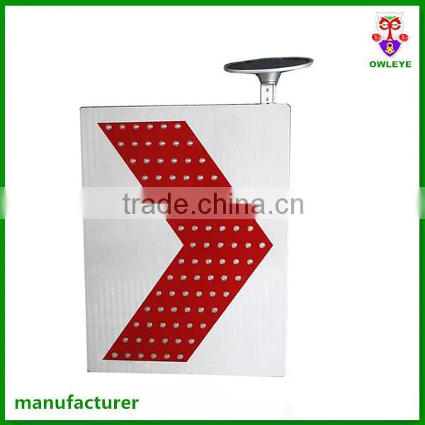 wholesale reflective safety signs and symbols /led solar directional arrow
