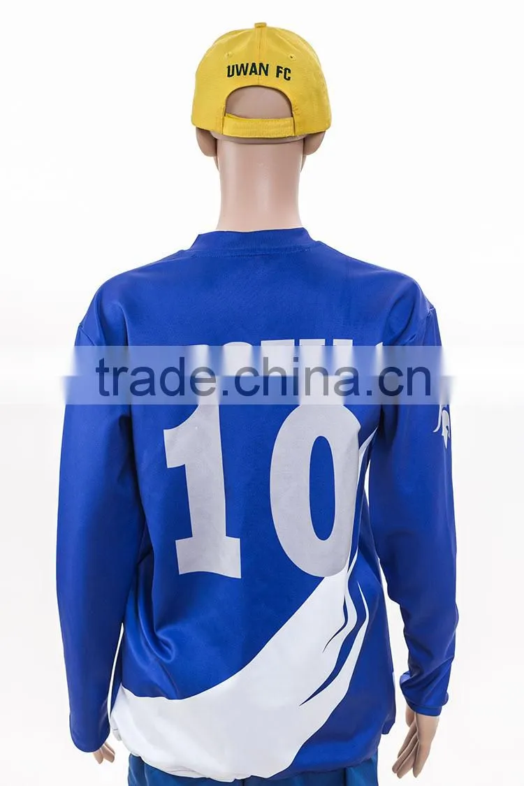 sublimation cheap long sleeve training shirt basketball shirt