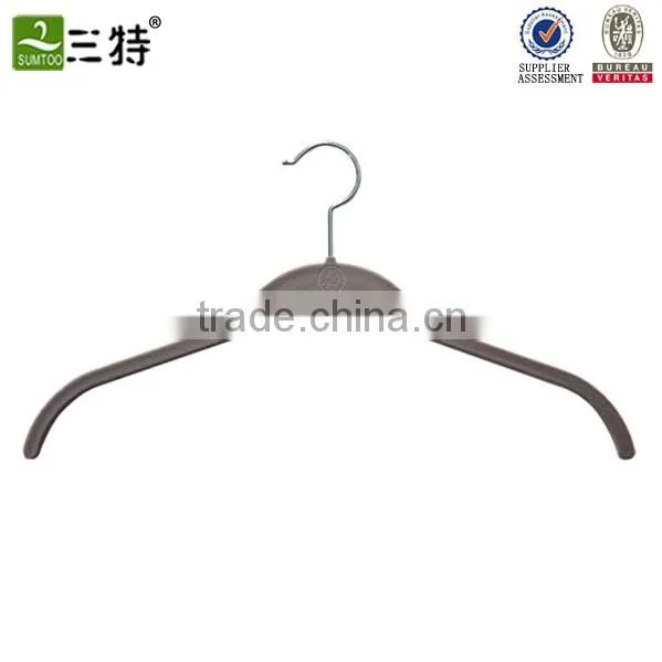 antislip flocked underwear hanger Ivory