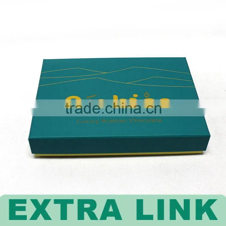 Alibaba Supplier Decorative New Design Customized Luxury Paper Chocolate Box With Insert