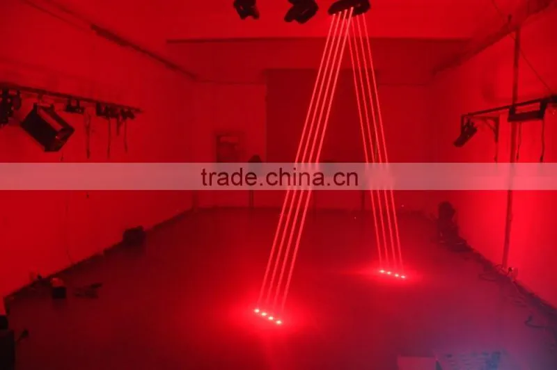 1600mW Red 8lens fat-beam Moving-Head SpiderLaser Light