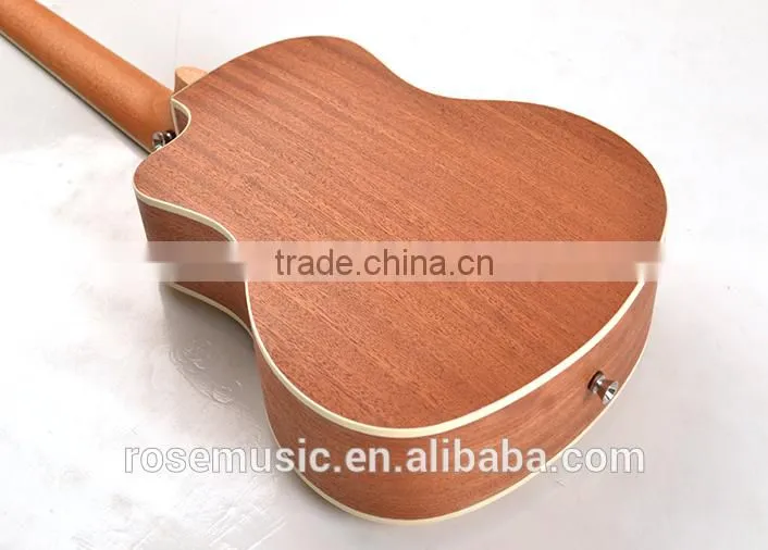 26 inch cutaway ukulele china high quality cheap wooden guitar (UK210-26C)