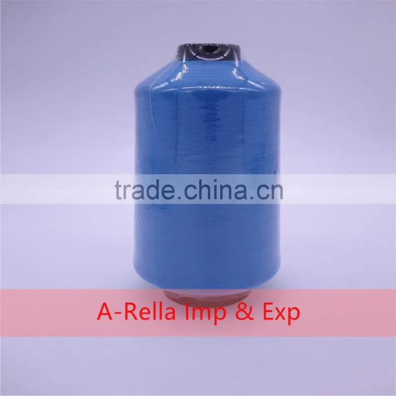 100% polyester overlock thread 215g/cone 150D