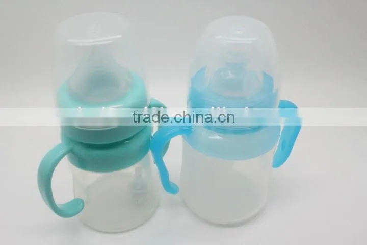 wholesale BPA free baby feeding bottle, silicone baby bottle