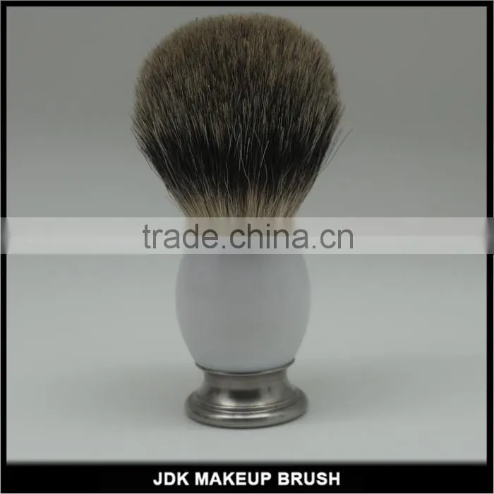 Acrylic Handle Shaving Brush Silver badger hair Shaving Brush Men Facial Beard Cleaning Shave Tool Shaving Razor Brush