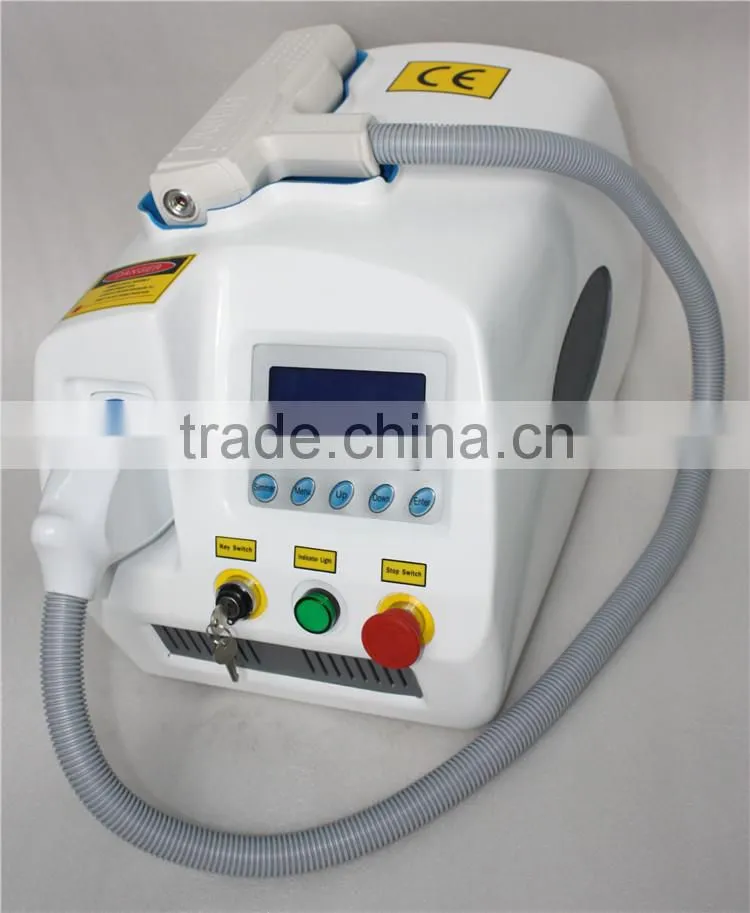 2016 latest laser softlight nd yag laser 1064 nm wavelength tattoo removal machine