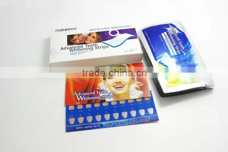 Advanced Teeth Whitening Strips, Teeth Whitening Gel Strips