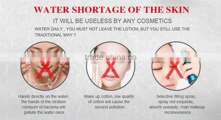 Fashinable design deep pore clean skin nourishing portable hot& cold facial steamer