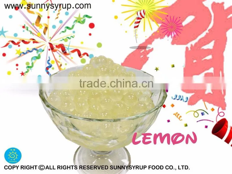 2016 New product Popping Boba LEMON flavor