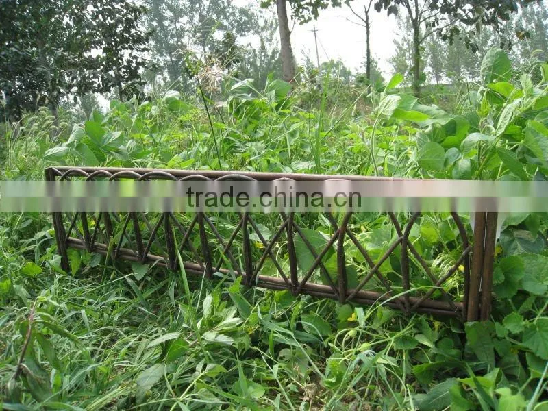 Garden willow panel border/garden hurdle